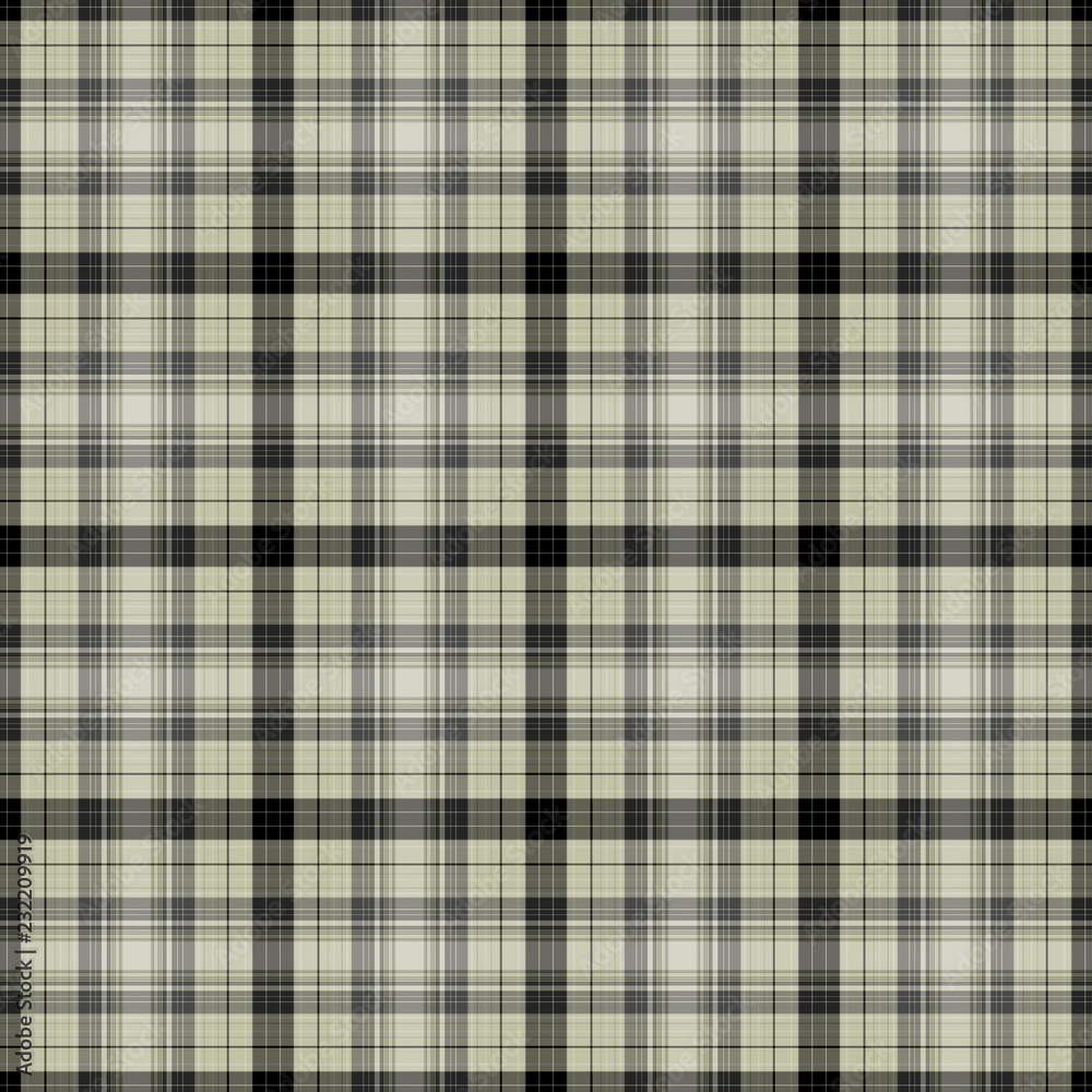 Obraz premium Seamless Neutral Plaid Pattern