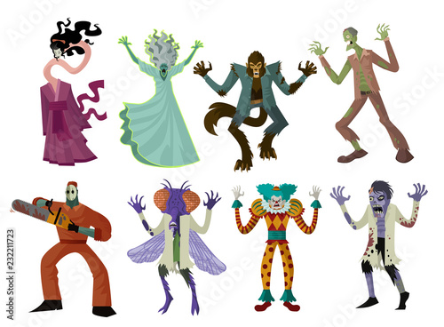 Obraz na plátně evil monsters creatures