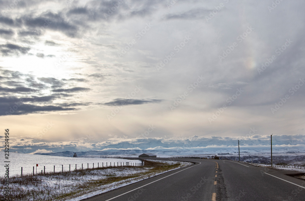 Cypress Hills First Snowfall