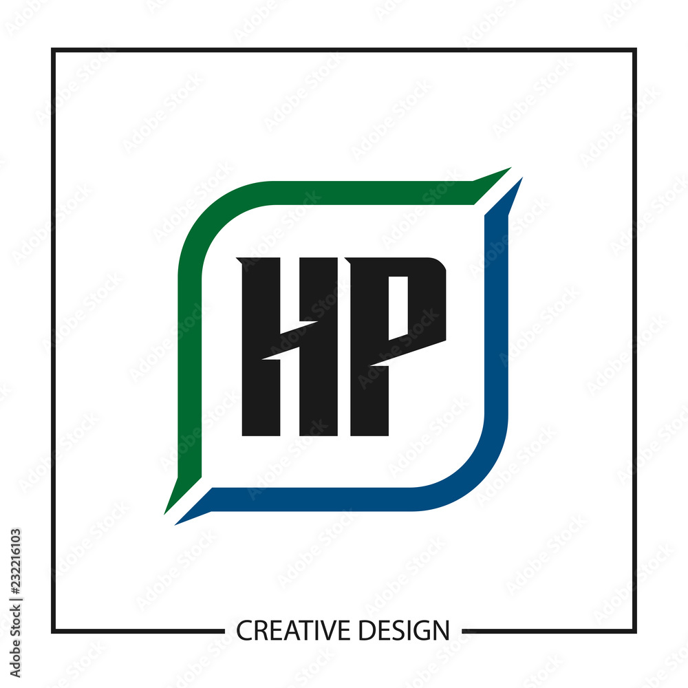 Initial Letter HP Logo template Design Vector Illustration Initial Letter HP Logo template Design Vector Illustration
