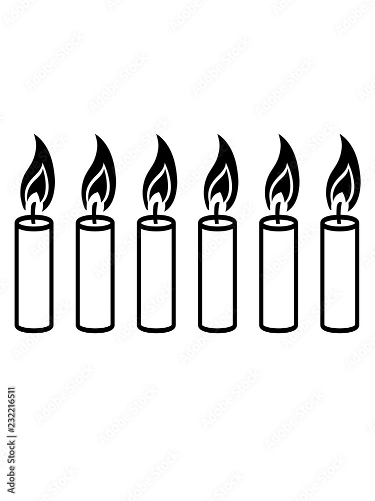 6 kerzen schwarz cool flamme feuer kerze wachs brennen dekorativ design clipart design geburtstag 6 kerzen schwarz cool flamme feuer kerze wachs brennen dekorativ design clipart design geburtstag