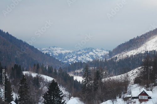 lake in the mountains