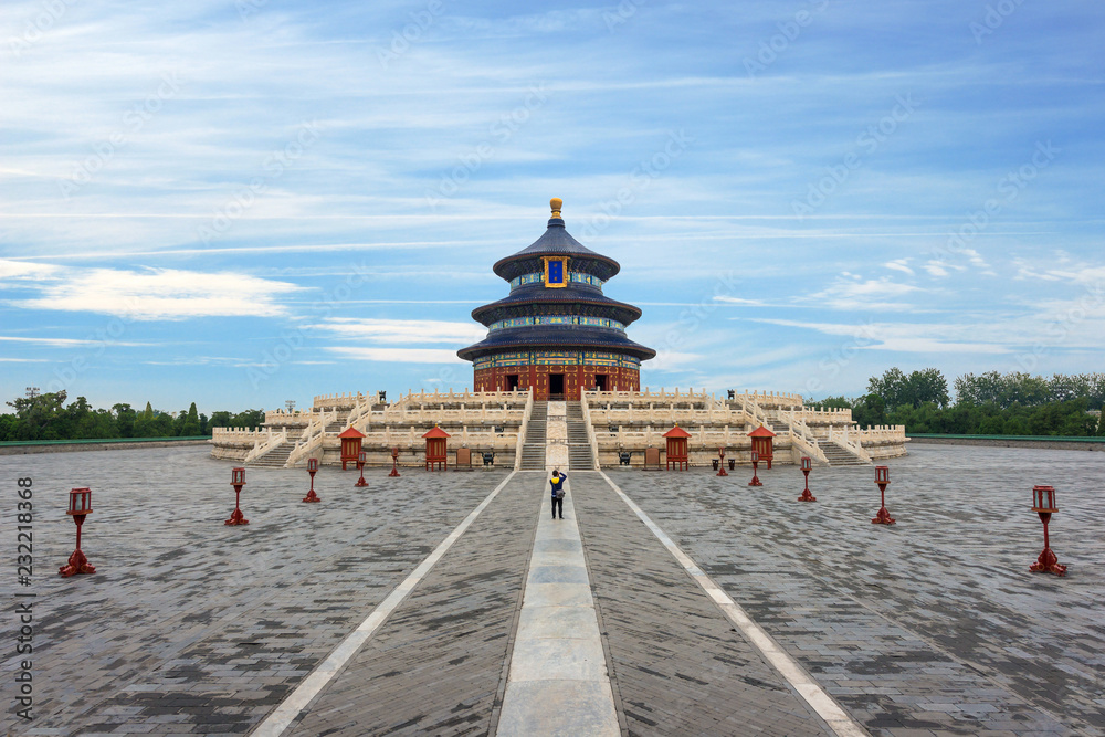 Wonderful and amazing Beijing temple - Temple of Heaven in Beijing, China. Hall of Prayer for Good Harvest.. Wonderful and amazing Beijing temple - Temple of Heaven in Beijing, China. Hall of Prayer for Good Harvest..
