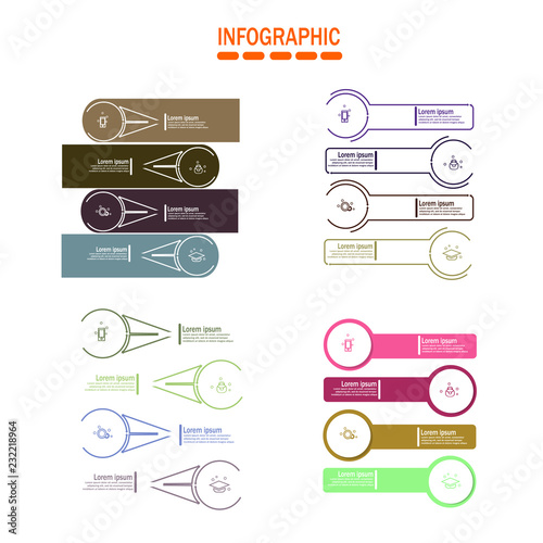infographic template vector