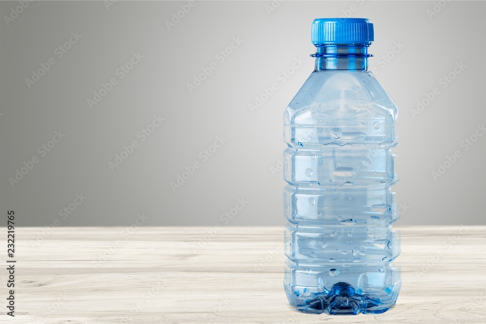 Bottle of water isolated on white background. Bottle of water isolated on white background.