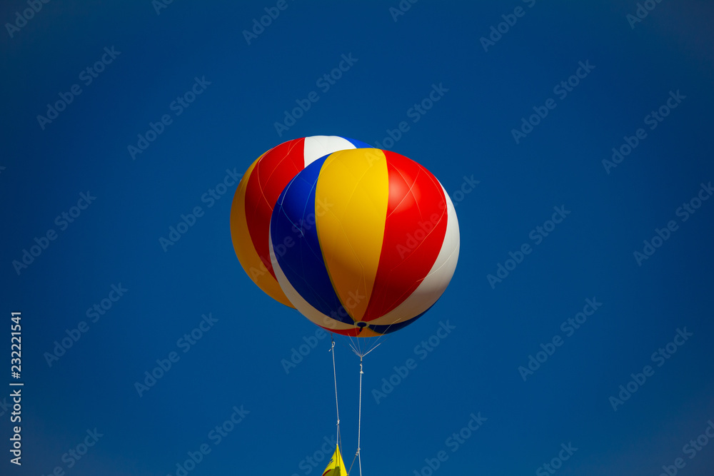 Obraz premium Large balloon for festival advertisement