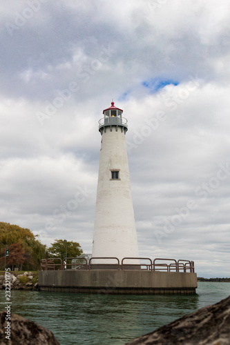 Milliken State Park Lighthouse, Detroit Michigan
