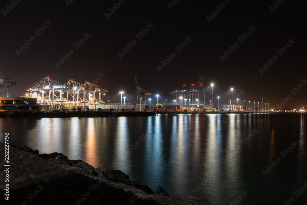 Port at Night
