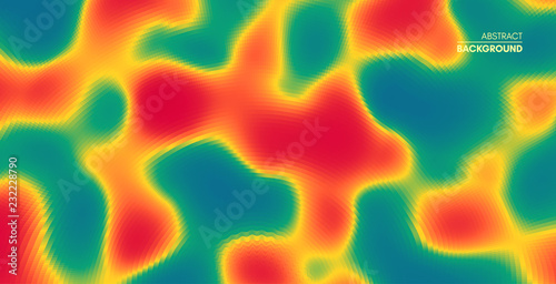 Abstract wavy background. Dynamic effect. Vector illustration. Can be used for advertising, marketing, presentation. photo