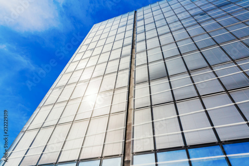 facade of an office building