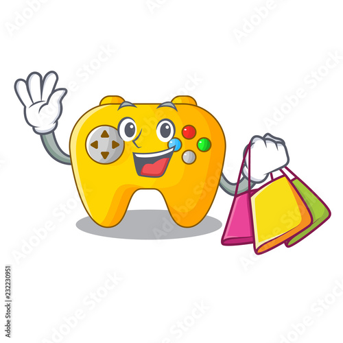 Shopping Video game controller shaped on charcter