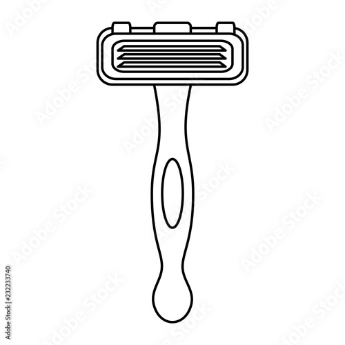 razor blade handle icon