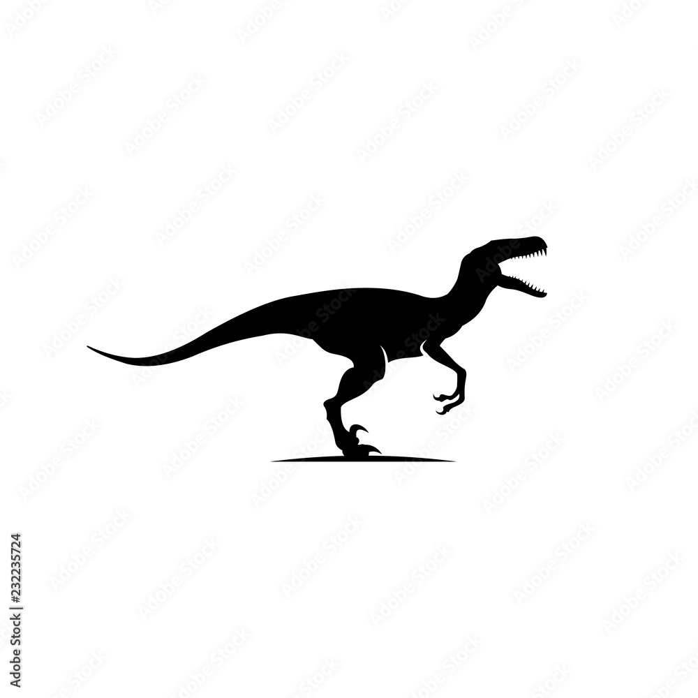Raptor logo design inspiration, dinosaru logo design