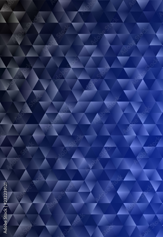 Fototapeta premium Triangular 3d, modern background