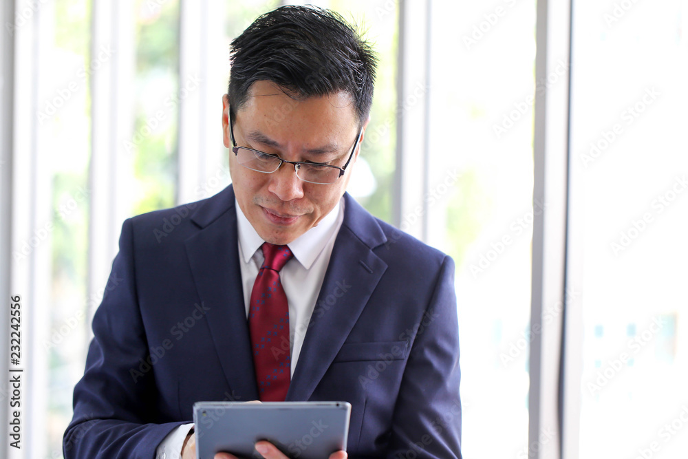 Senior business man asia with Business Group Meeting Discussion Strategy Working Concept. Senior business man asia with Business Group Meeting Discussion Strategy Working Concept.