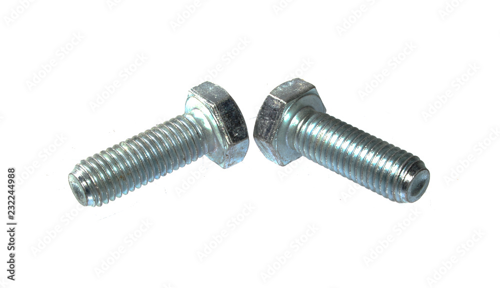 bolt isolated on white background bolt isolated on white background