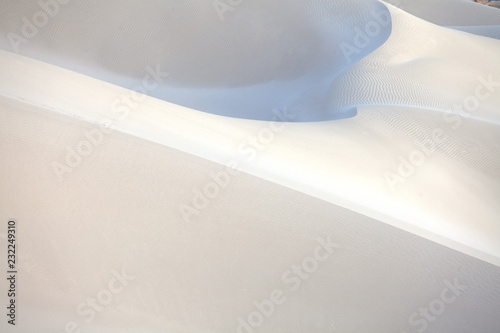 Fototapeta Naklejka Na Ścianę i Meble -  White sand desert dunes of Socotra island