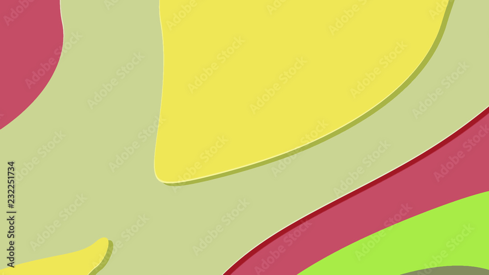 Obraz premium Seamless pattern background of multicolored lines with scribbler.