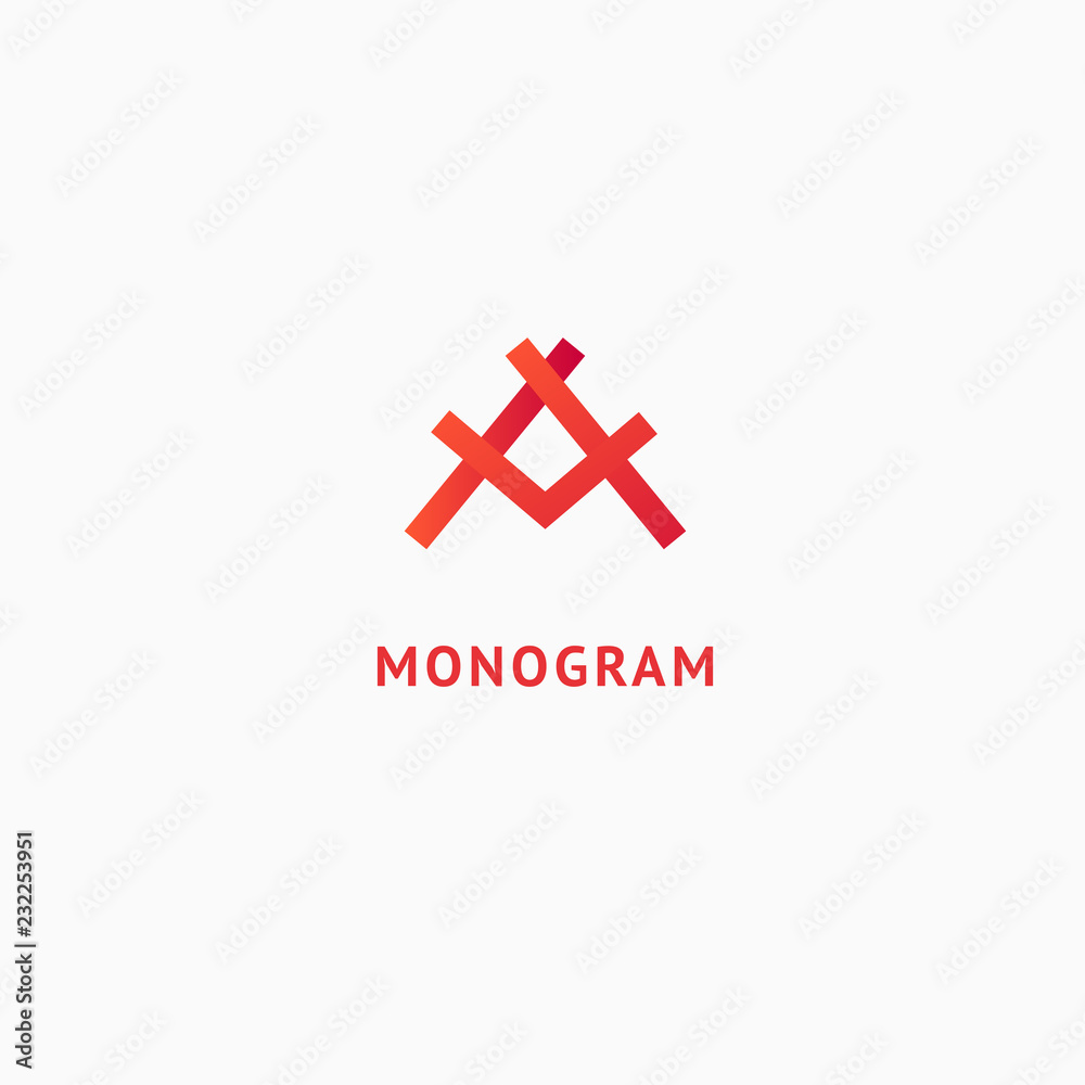 Monogram design elements, graceful template. Calligraphic elegant logo design. A logo line art monogram. Letter A on a dark background. Letter A vector logo. Business sign, identity, label, badge. Monogram design elements, graceful template. Calligraphic elegant logo design. A logo line art monogram. Letter A on a dark background. Letter A vector logo. Business sign, identity, label, badge.