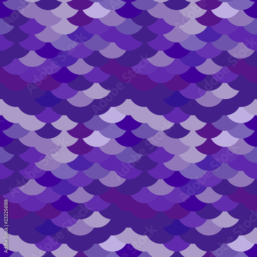 seamless pattern abstract scales simple background with japanese circle pattern ultraviolet purple violet. Can be used for fabrics, wallpapers, websites. Vector