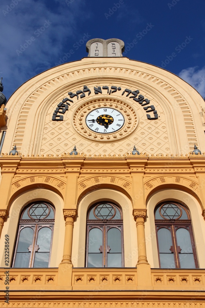 Obraz premium Hungary - Pecs Synagogue