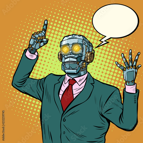 emotional speaker robot, dictatorship of gadgets