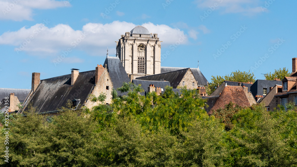 Le Mans city in France. Le Mans city in France.