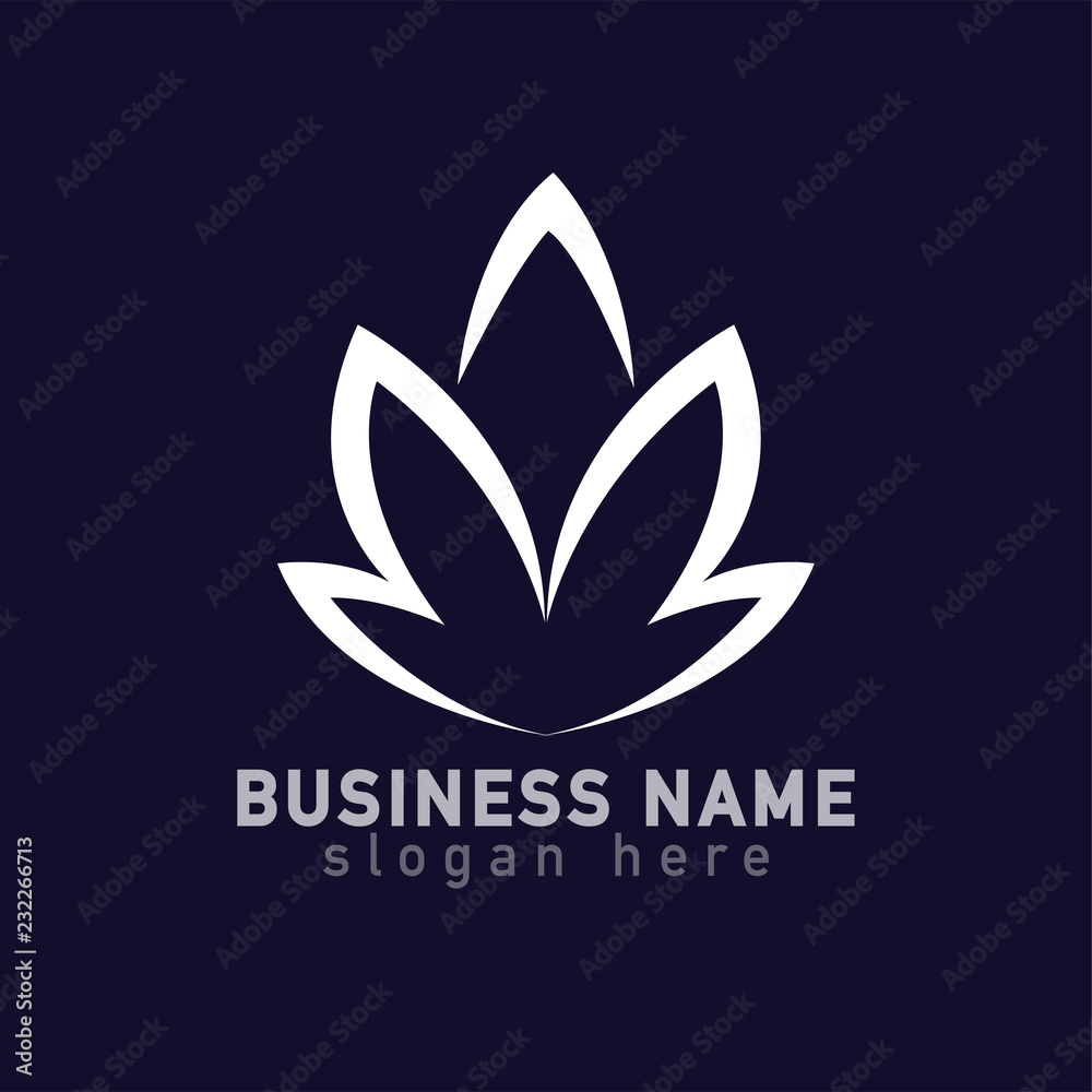 leaf spa women logo icon vector template leaf spa women logo icon vector template