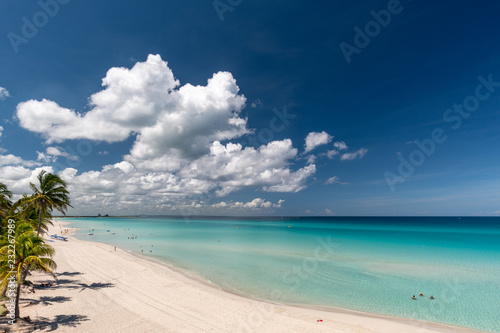 Amazing caribbean beach in Varadero  Cuba
