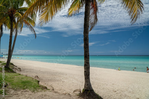 Amazing caribbean beach in Varadero  Cuba