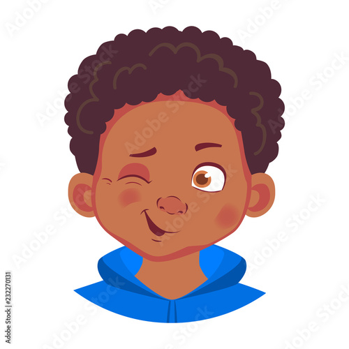 portrait of african boy