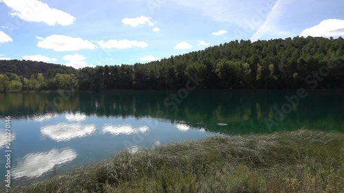 The lagoons of ruidera in ciudad real photo