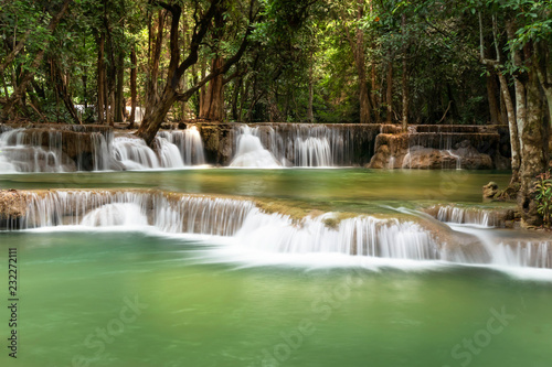 waterfall in rainforest © rakT