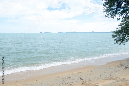 Ko Samui, Thailand’s second largest island, lies in the Gulf of Thailand off the east coast of the Kra Isthmus. It's known for its palm-fringed beaches, coconut groves  photo