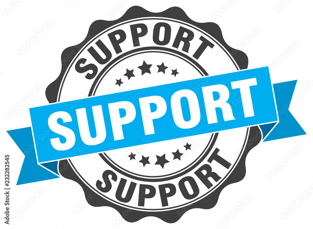 Obraz premium support stamp. sign. seal