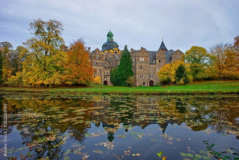 Schloss Bückeburg im Herbst