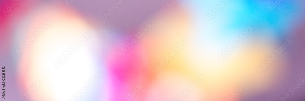 Banner- Hintergrund - verschwommene bunte Lichter Banner- Hintergrund - verschwommene bunte Lichter
