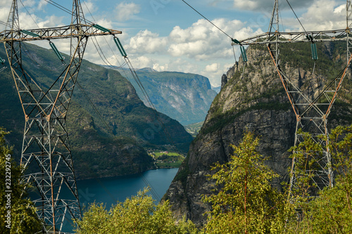 high voltage power lines