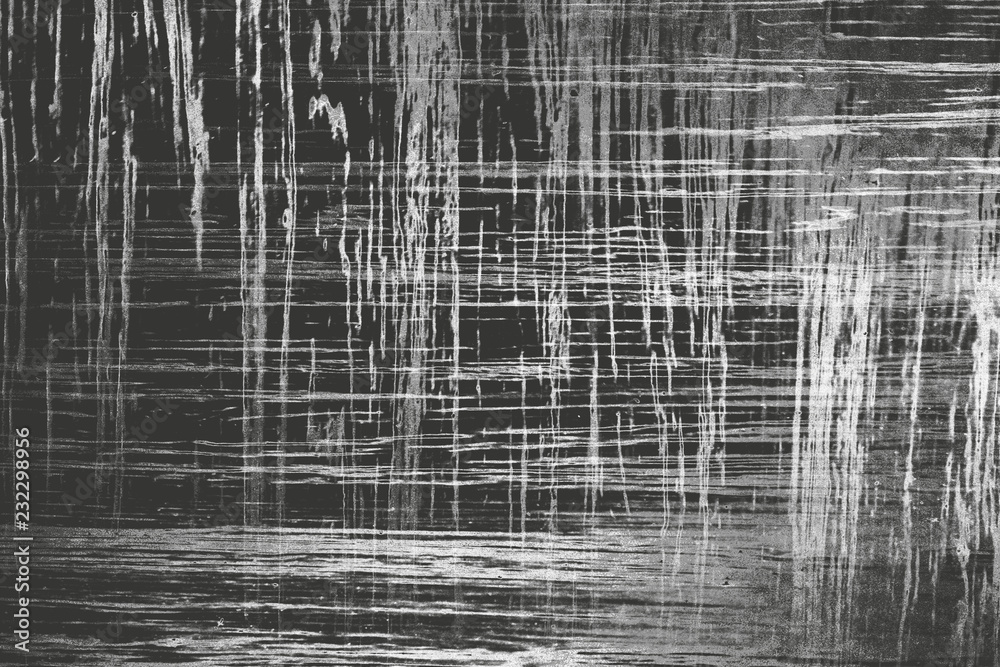 Abstract monochrome background. Texture black and white. Pattern of dark spots, cracks and stain. Abstract monochrome background. Texture black and white. Pattern of dark spots, cracks and stain.