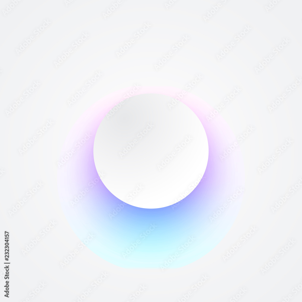 Abstract 3d design element with colorful shadow. Geometric shape with drop shadow effect. Abstract 3d design element with colorful shadow. Geometric shape with drop shadow effect.