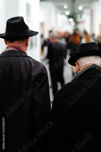Two old Men with Hats