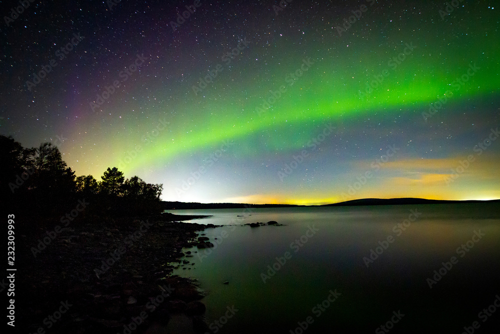 Polar lights, Aurora Borealis, Northern Lights