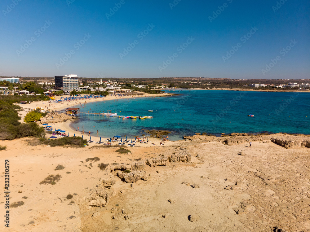 Ayia Napa, Cyprus - View from above on Makronissos Beach Resort