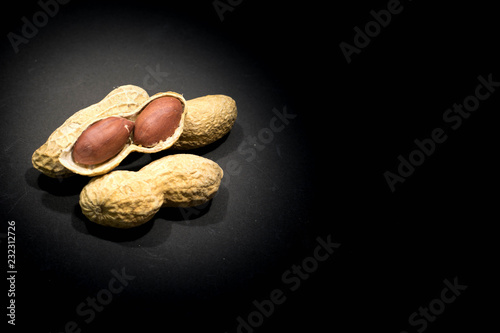 peanuts in closeup