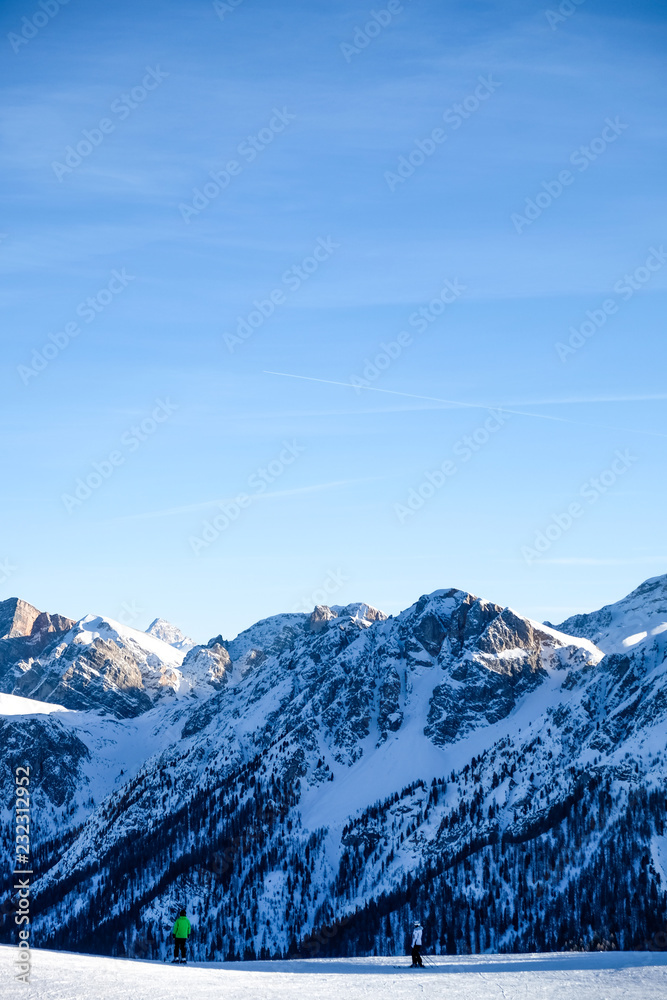 Snow covered Mountains