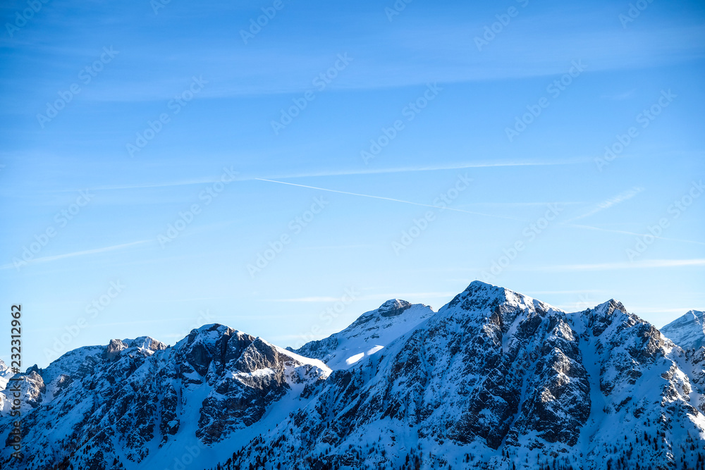 Snow covered Mountains