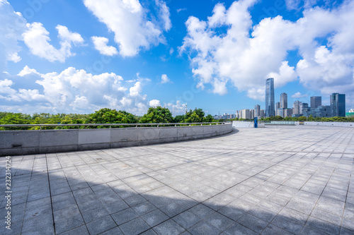 panoramic city skyline © THINK b