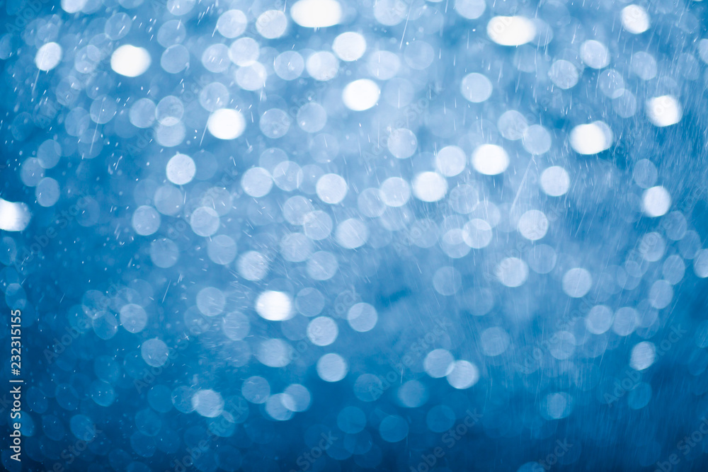 Blue bokeh background Blue bokeh background