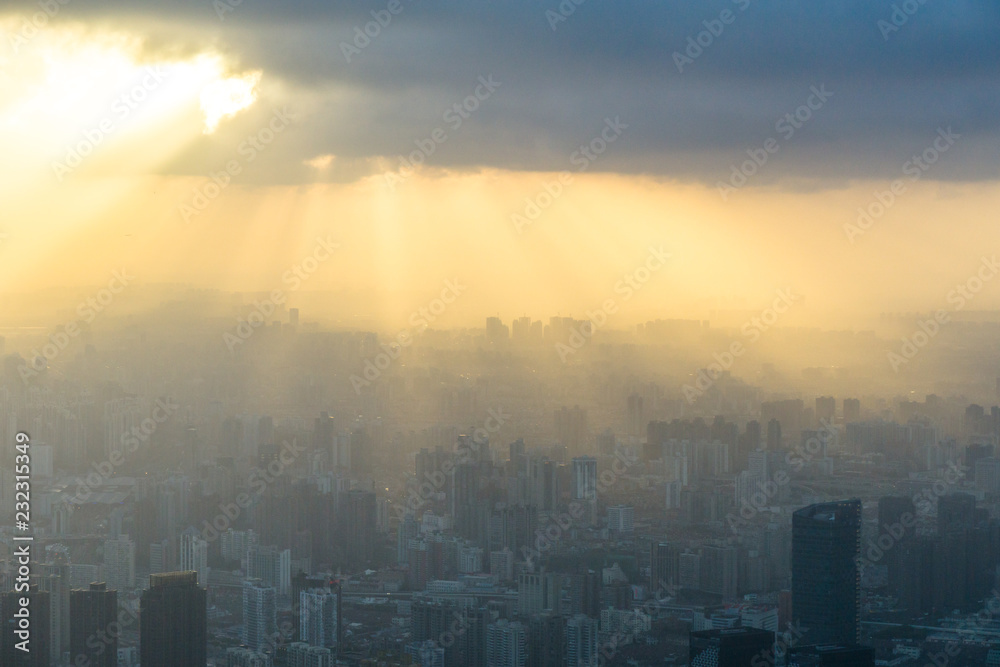 panoramic city skyline panoramic city skyline