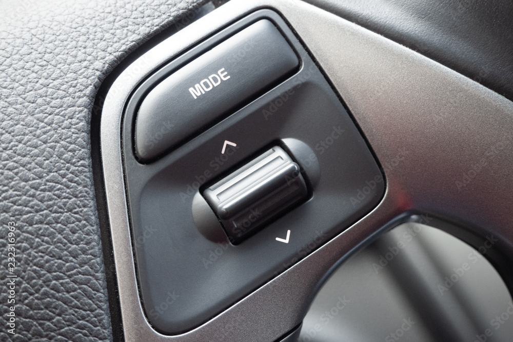 audio control button on the steering wheel audio control button on the steering wheel